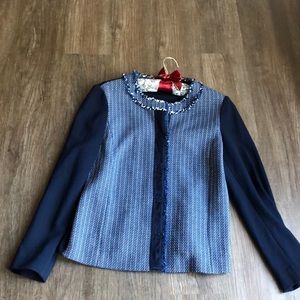 Trussardi Jeans tweed jacket
